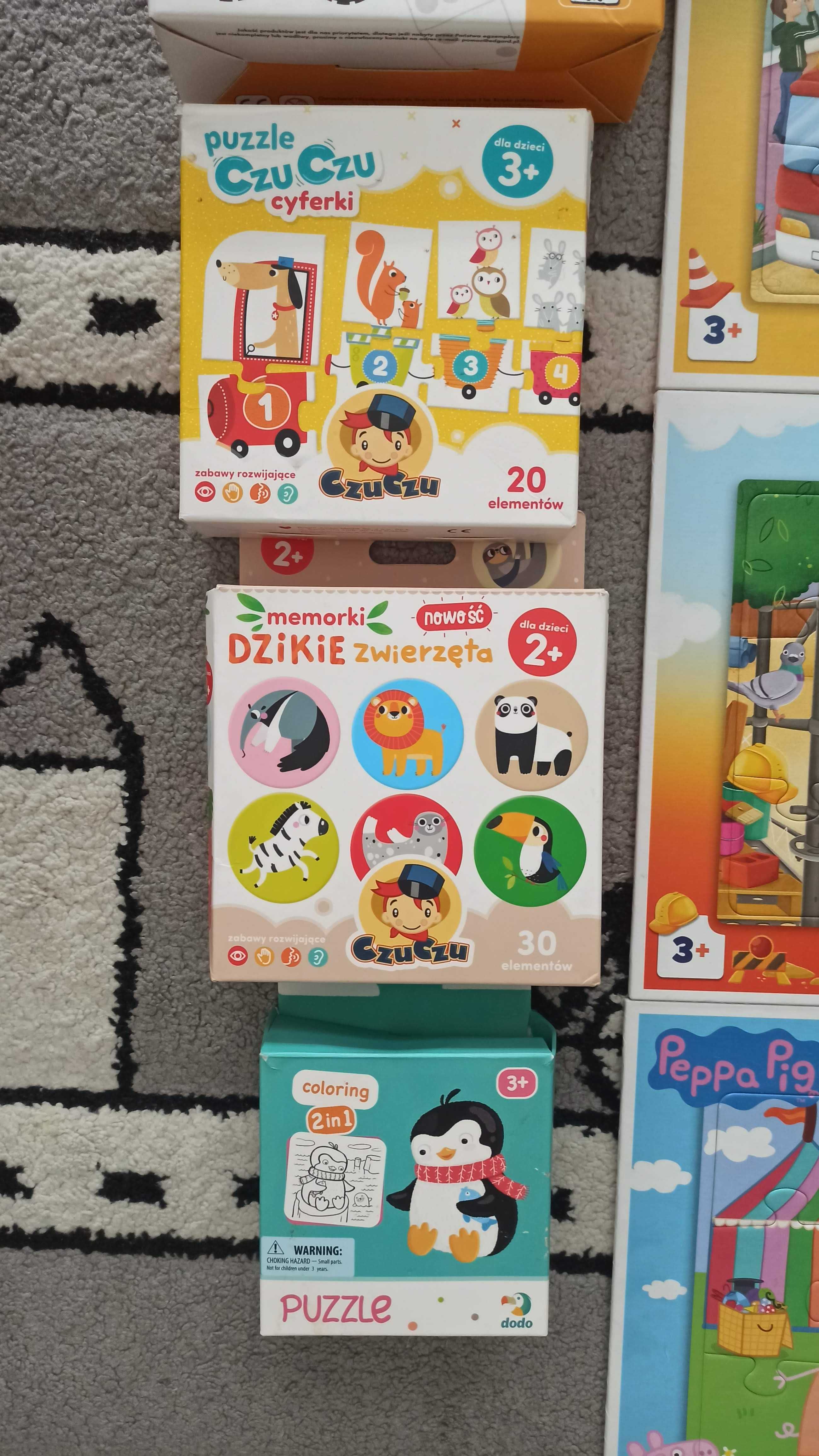 Puzzle / domino/memory chłopiec dziewczynka
