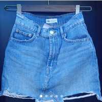 Spódnica jeansowa mini ZARA