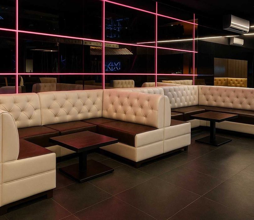 Loże barowe kanapy sofy do klubu restauracji baru lokalu PRODUCENT