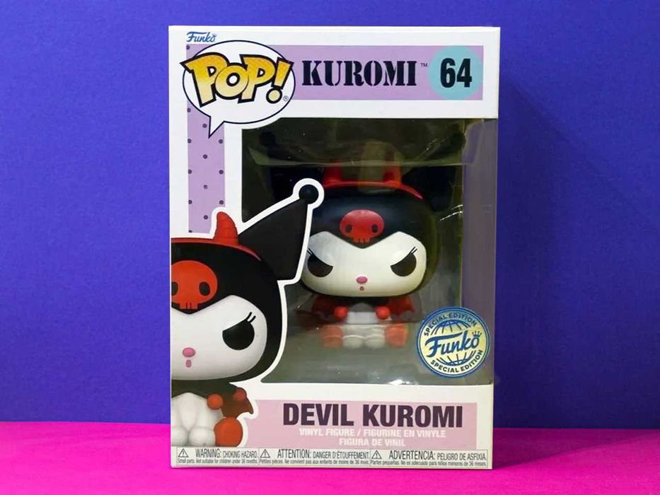 Фигурка Funko Pop Дьявол Куроми - Devil Kuromi №64 10 см Фанко Поп