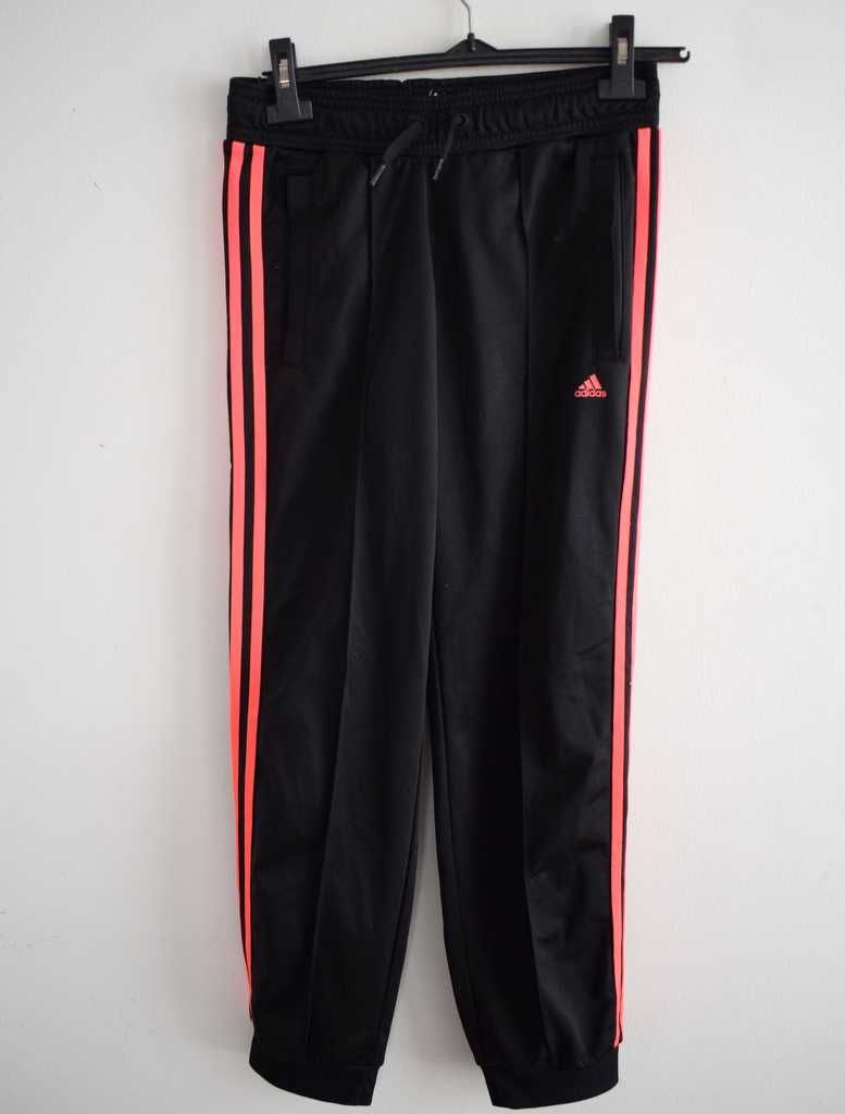 Adidas unisex spodnie czarne dresowe 146r. 13 - 14 xs