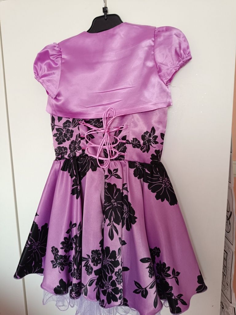 Sukienka elegancka/tiulowa/wizytowa na wesele/komunię/uroczystości