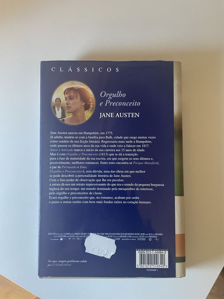 Orgulho e preconceito - Jane Austen