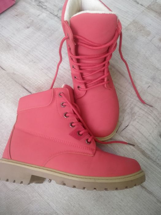 Черевики червоні осінні/весняні