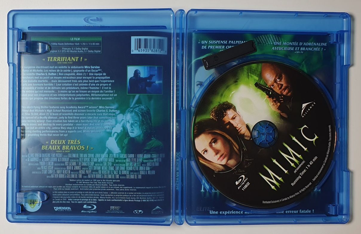 "Mutant" "Mimic" Blu-Ray bez PL