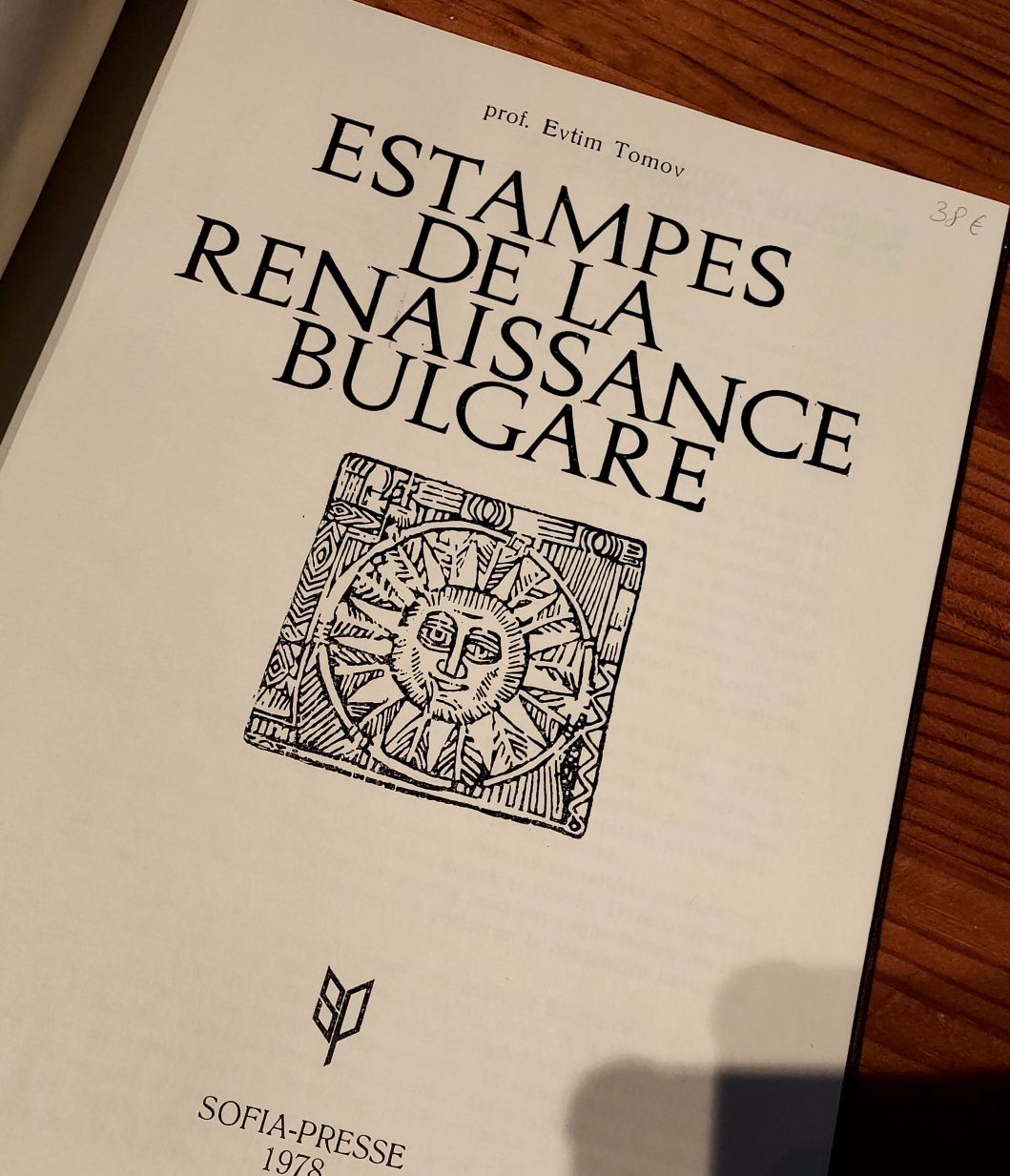 Estampes de la Renaissance Bulgare - Prof. E. TOMOV