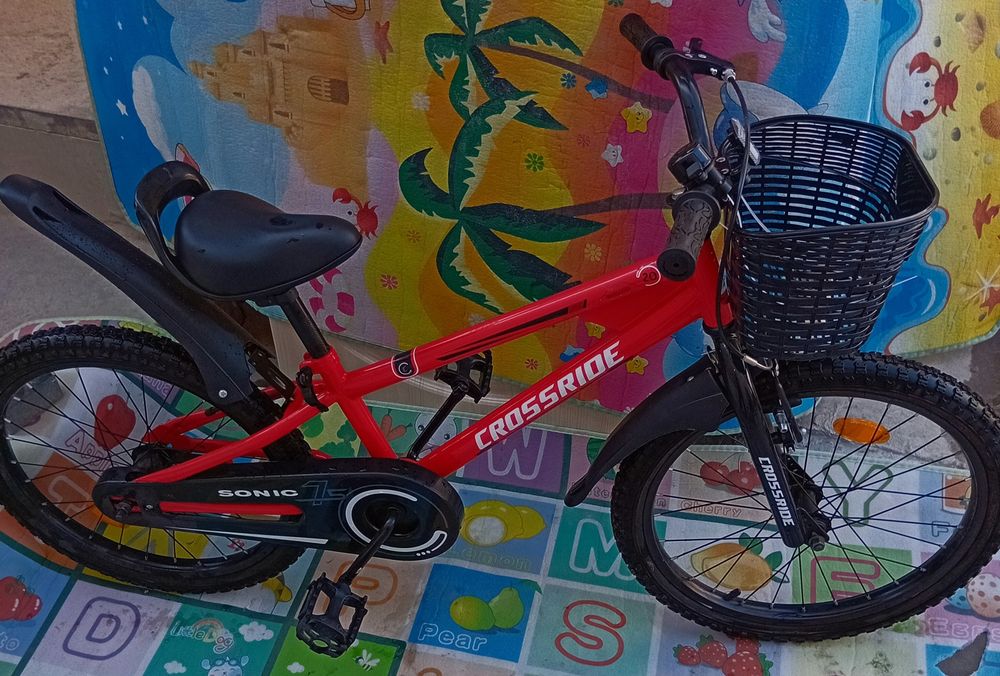 Продам дитячий спортивний велосипед на 20 дюймів Cross Ride почтиновий