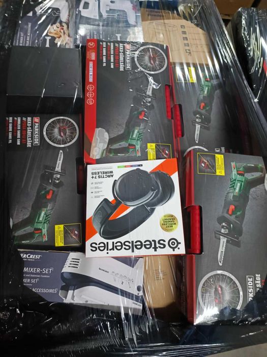 Palety Mix Elektronika Drobna Amazon  Komputerowa/ Użytkowa Elektro