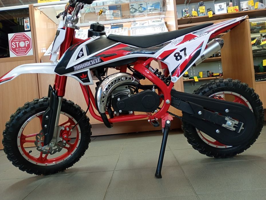 Motorower Cross 50 mini pocket e-start Komis Madej Tarnów