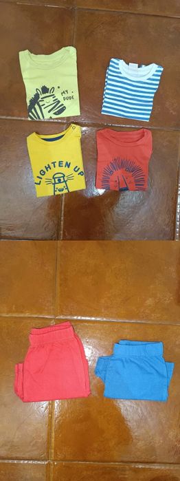 Roupa menino 9-12 meses 34 peças Negociável