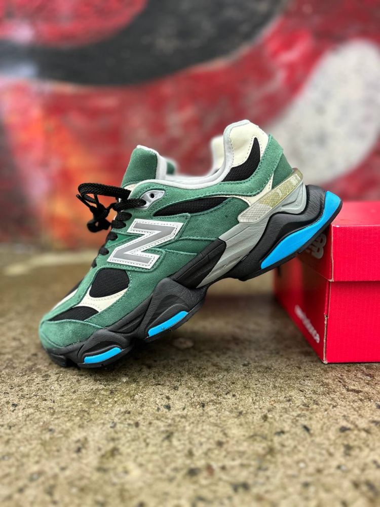 Чоловічі кросівки New Balance 9060 Gray Green Violer Noir 40-45