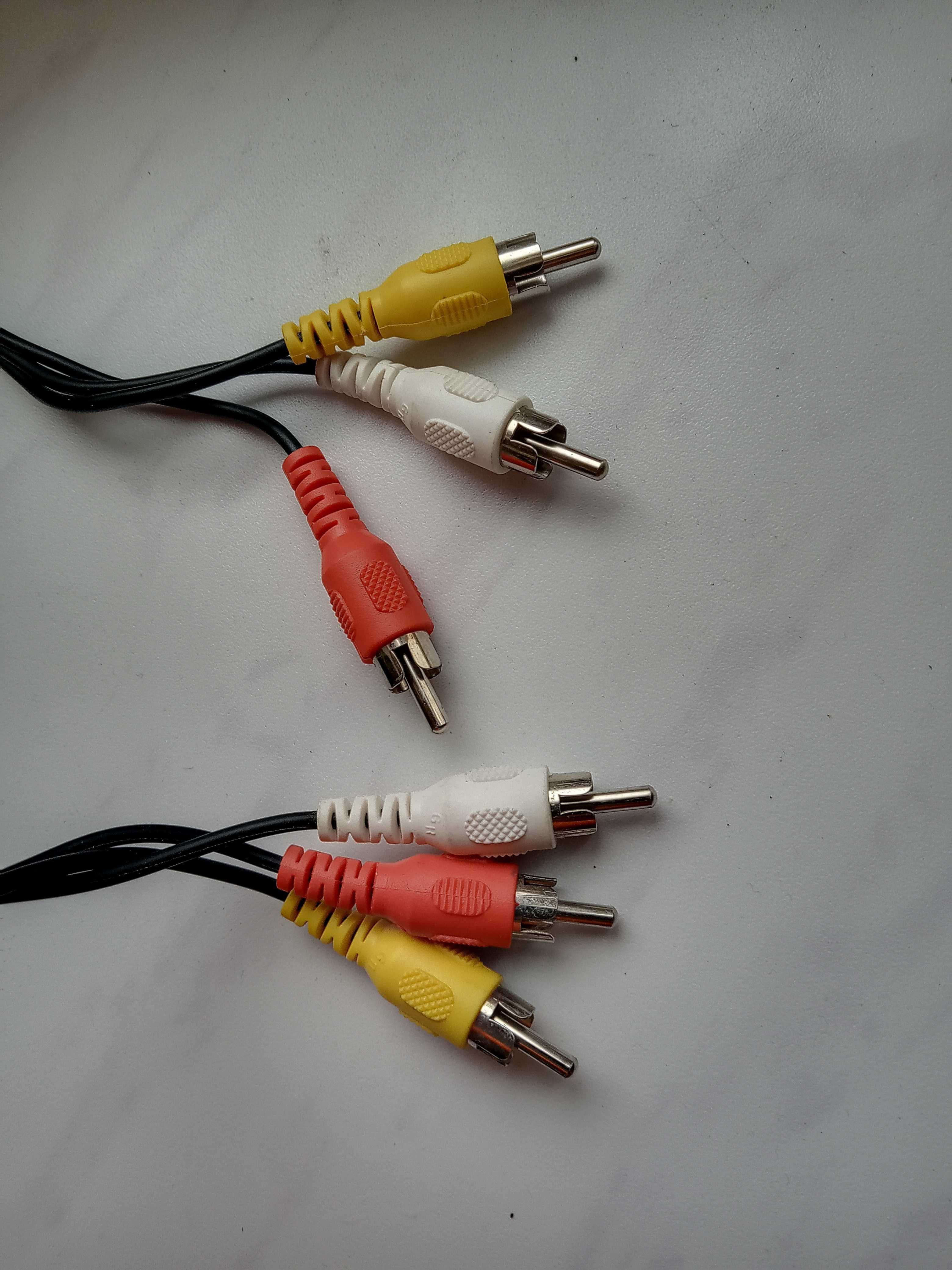 Кабель 3RCA 3 RCA AV ( 3тюльпани - 3тюльпани 1м)