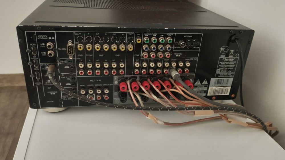 Amplituner Pioneer VSX-1018AH + Głośniki