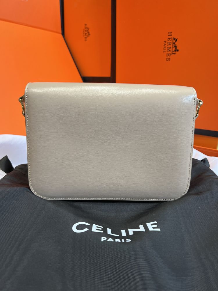 Torebka Triomphe Celine Beige Leather