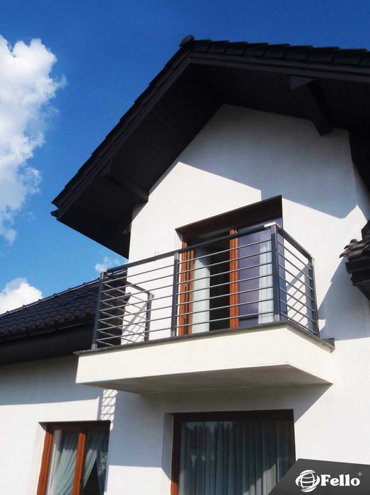 Balustrada tarasowa Fello STANDARD balkon taras aluminium barierka