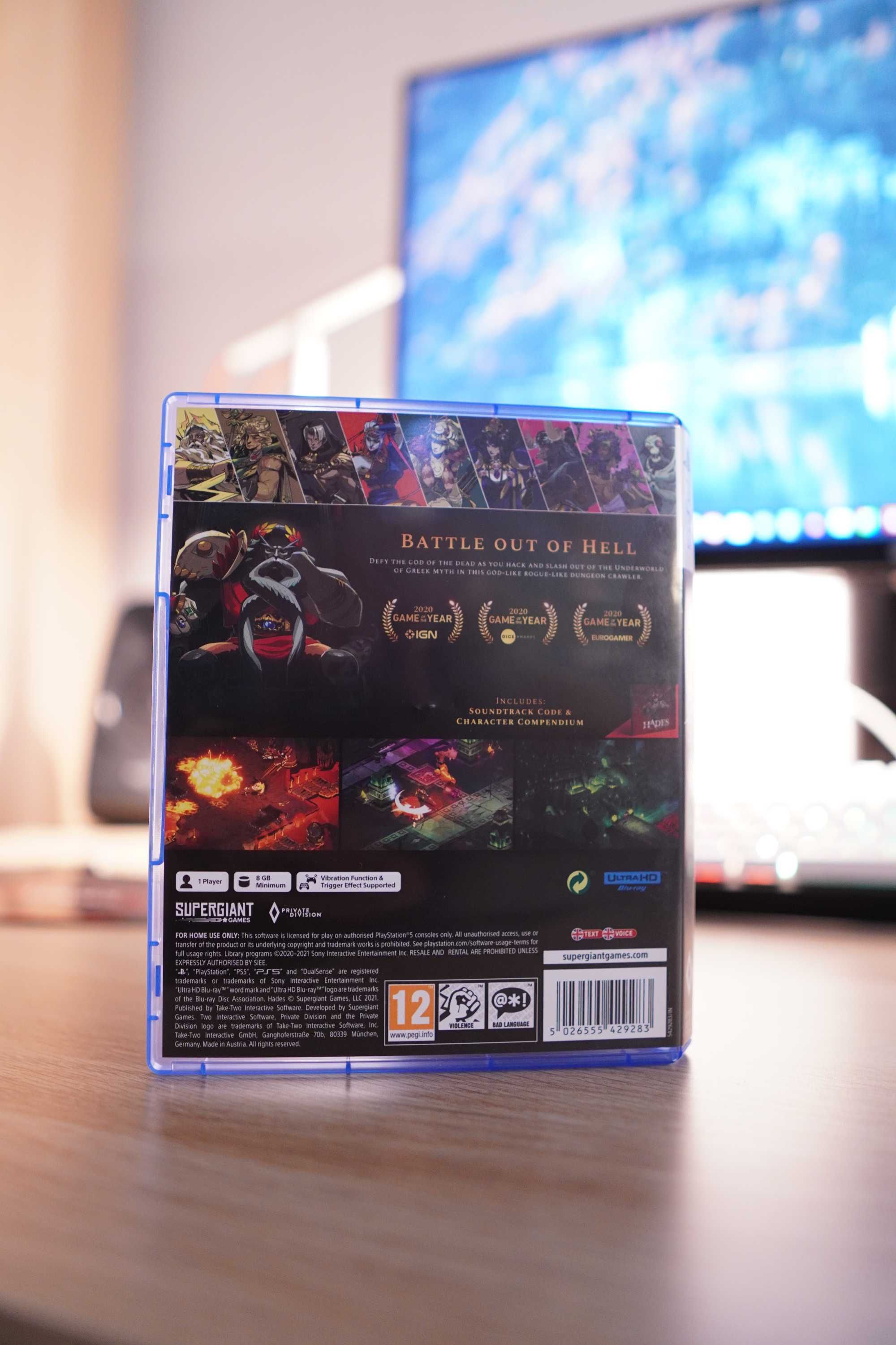 HADES + banda sonora digital - Playstation 5