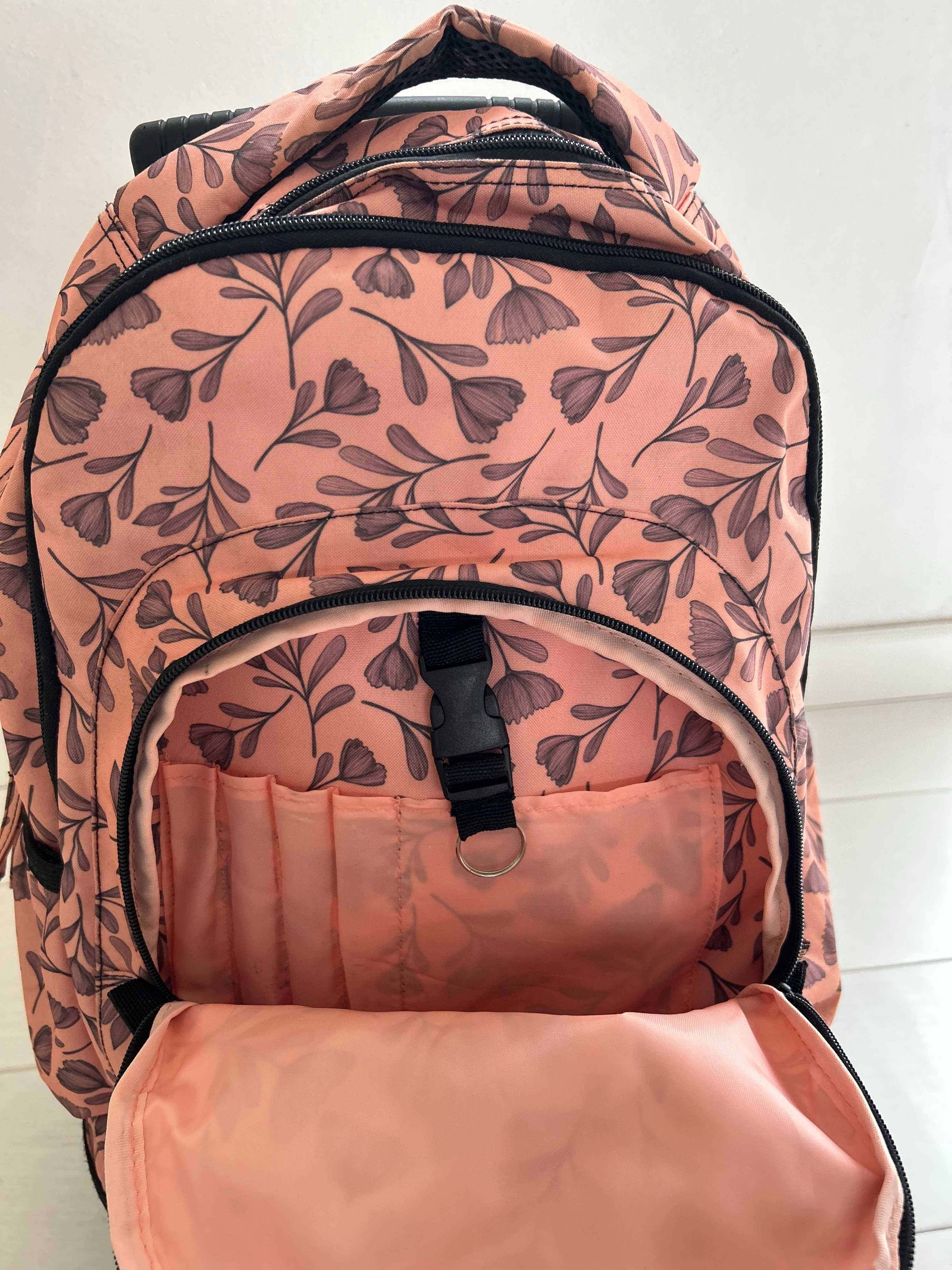 Mochila escola / fim-de-semana para criança - troley e alças