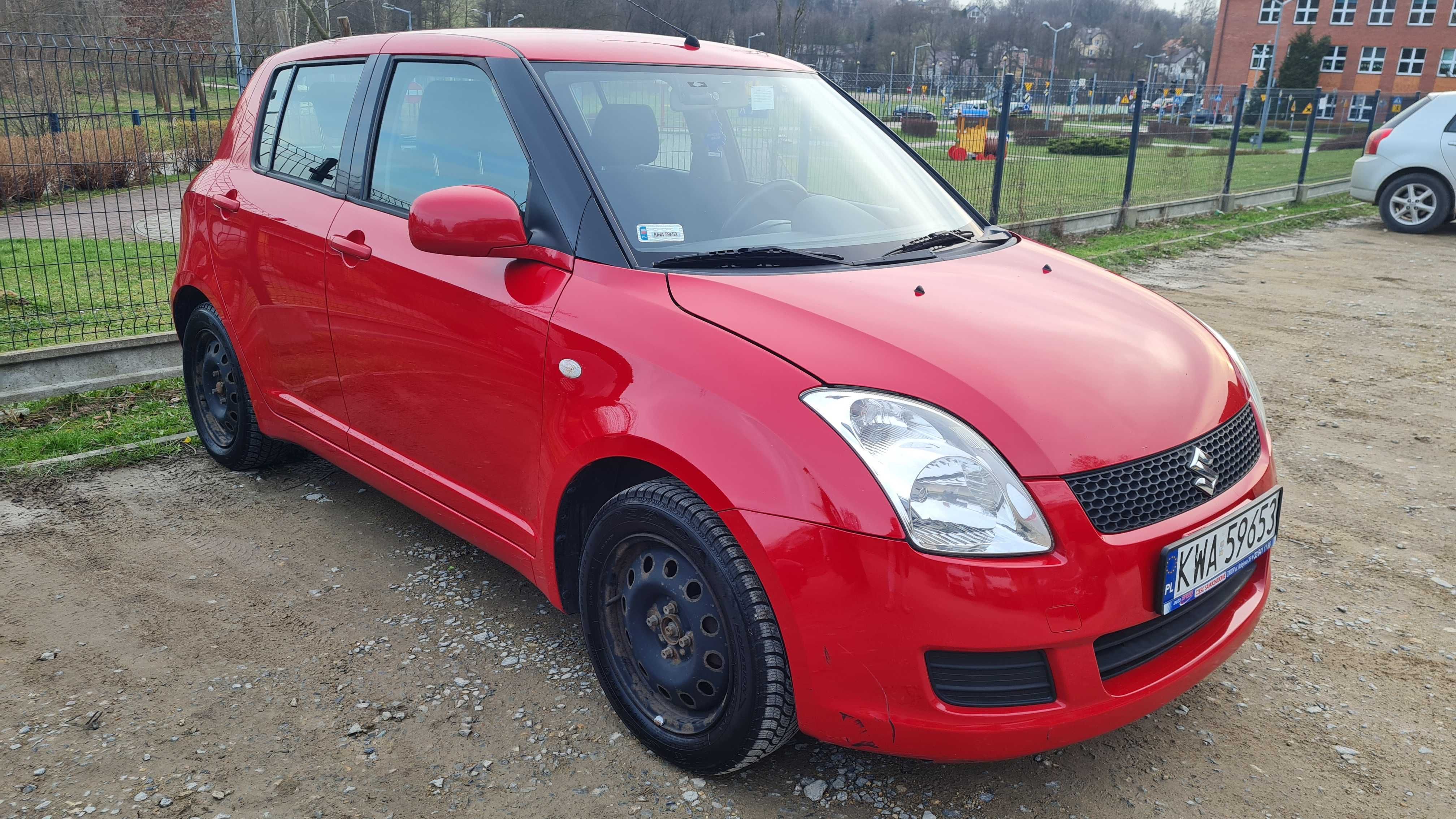 suzuki swift 2009 1.3 benzyna, 5 drzwi