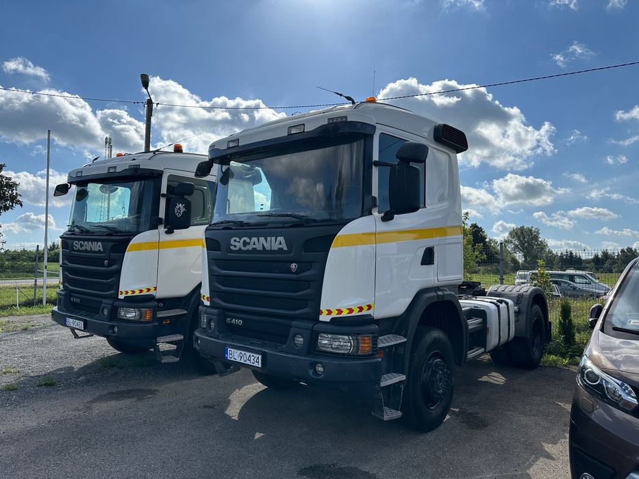 Scania G410 4x4 Hydraulika Budowlany Rolniczy Specjalny  Zamiana na maszyny budowlane lub niskopodwozie