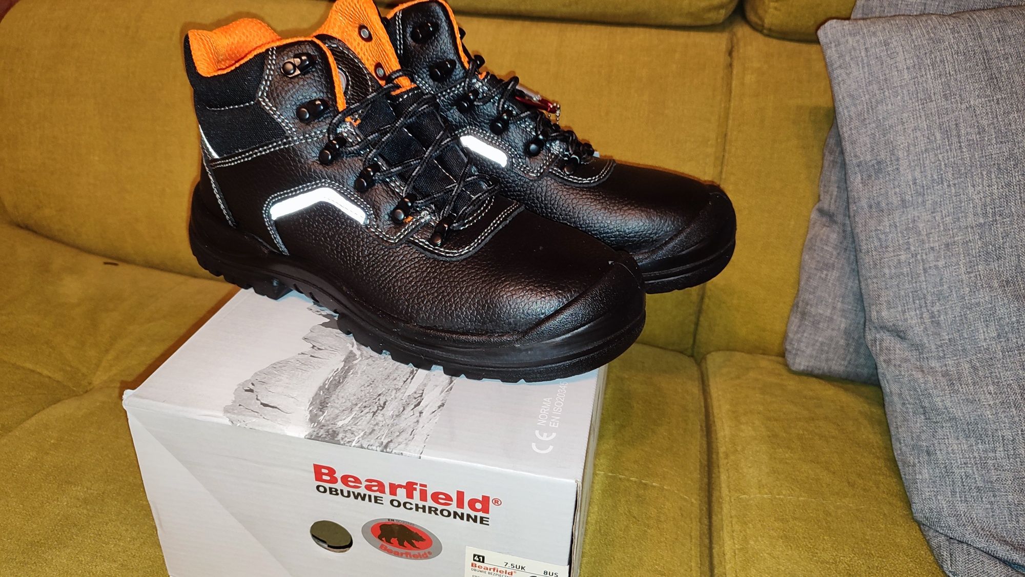 BEARFIELD buty bezpieczne R02 S3 SRC rozmiar 41