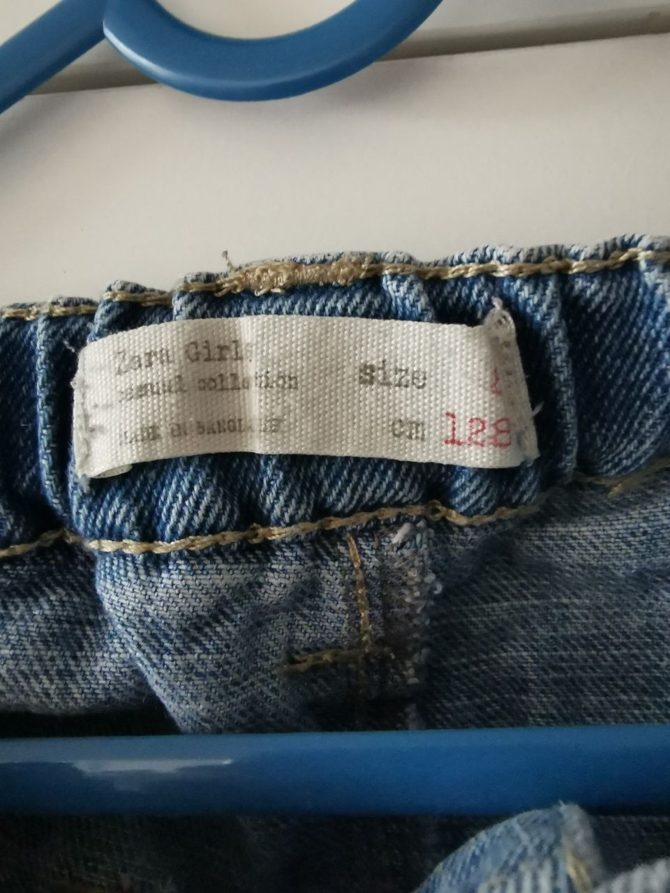Spodnie cullote dla dziewczynki Zara rozm. 128