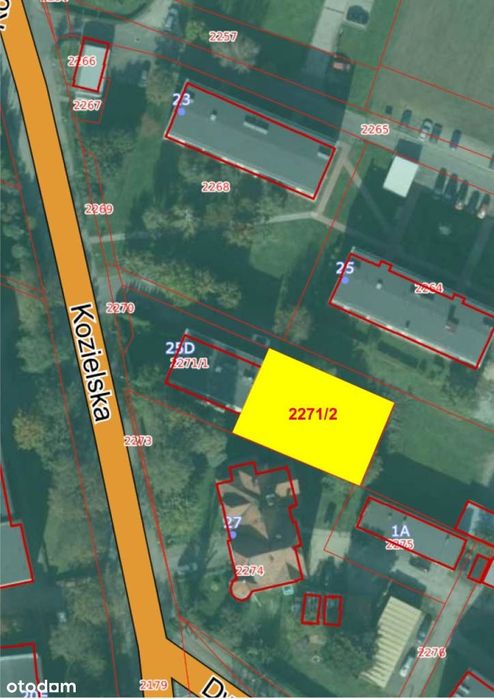 Działka budowlana, Leśnica, 557 m2