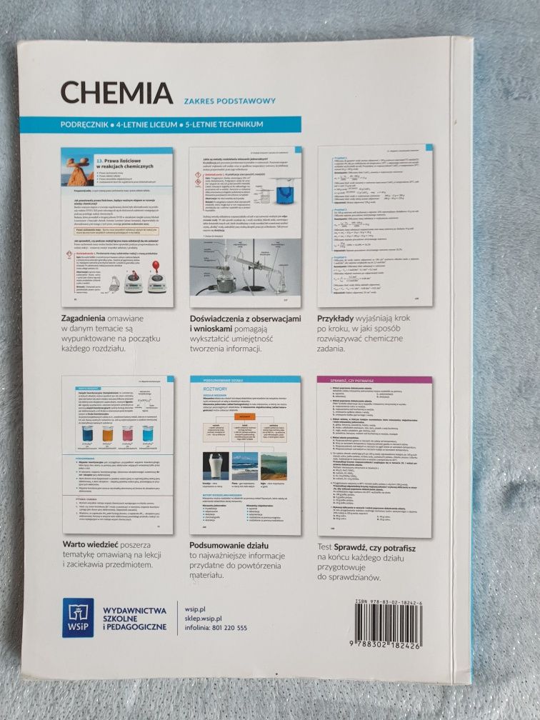 Chemia 1 podręcznik WSIP