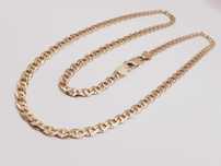 NOWY! Złoty Łańcuszek próby .585 (14K). GUCCI