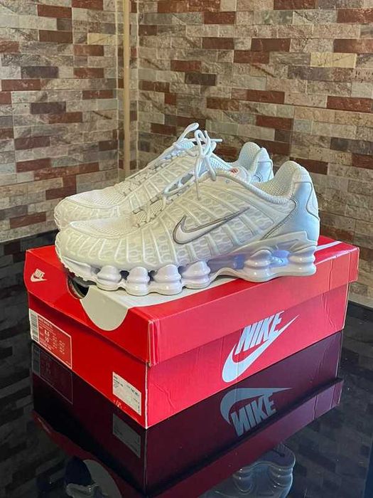 "Buty Trampki" Nike_Shox_TL_White_R.38