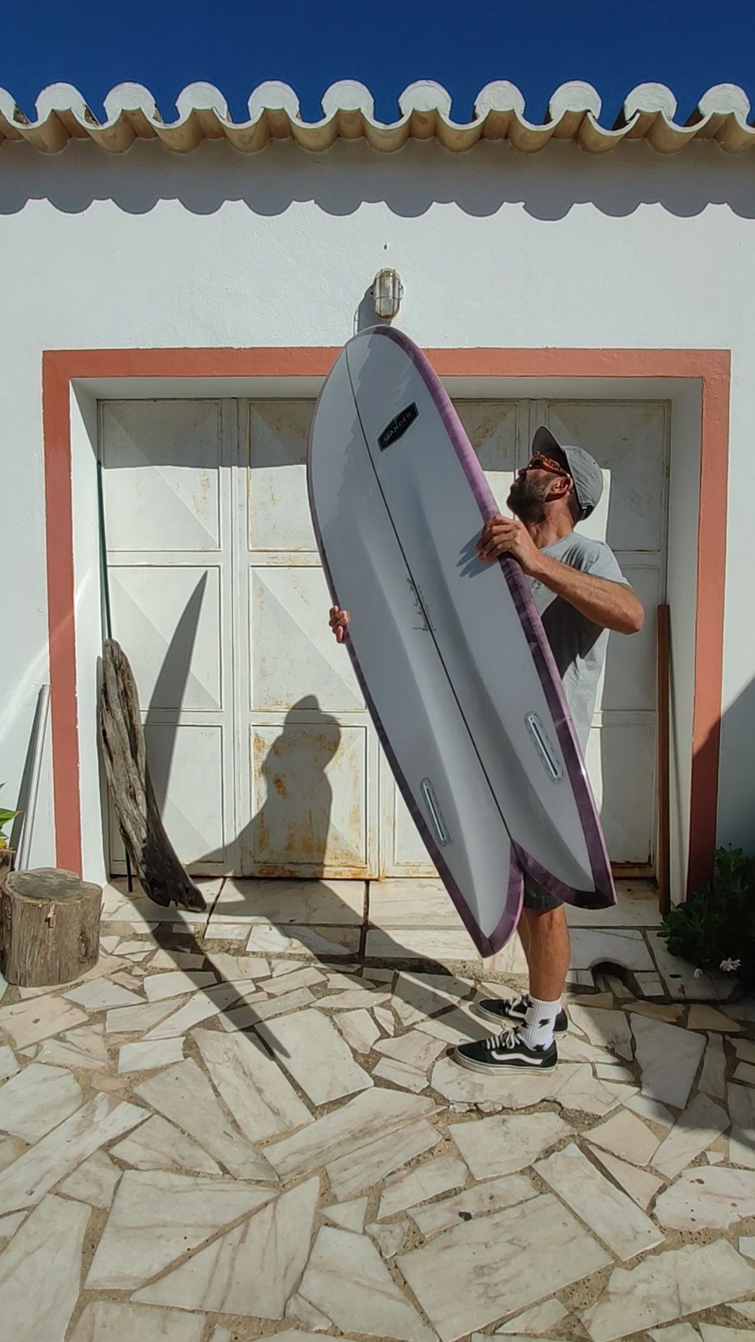 6'0" Twin fin surfboard