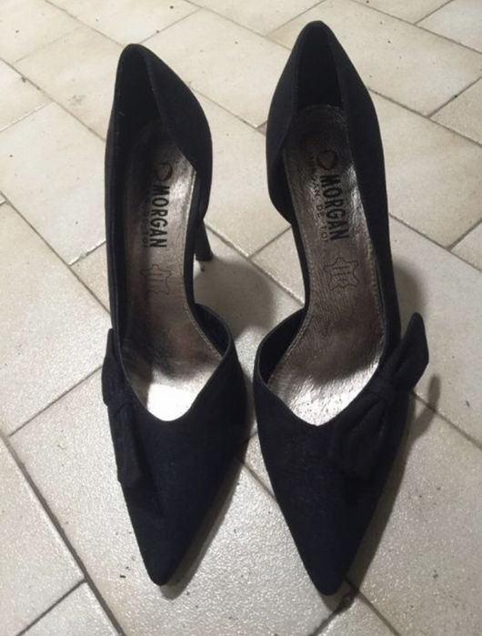 Sapatos Salto Pretos Morgan 39