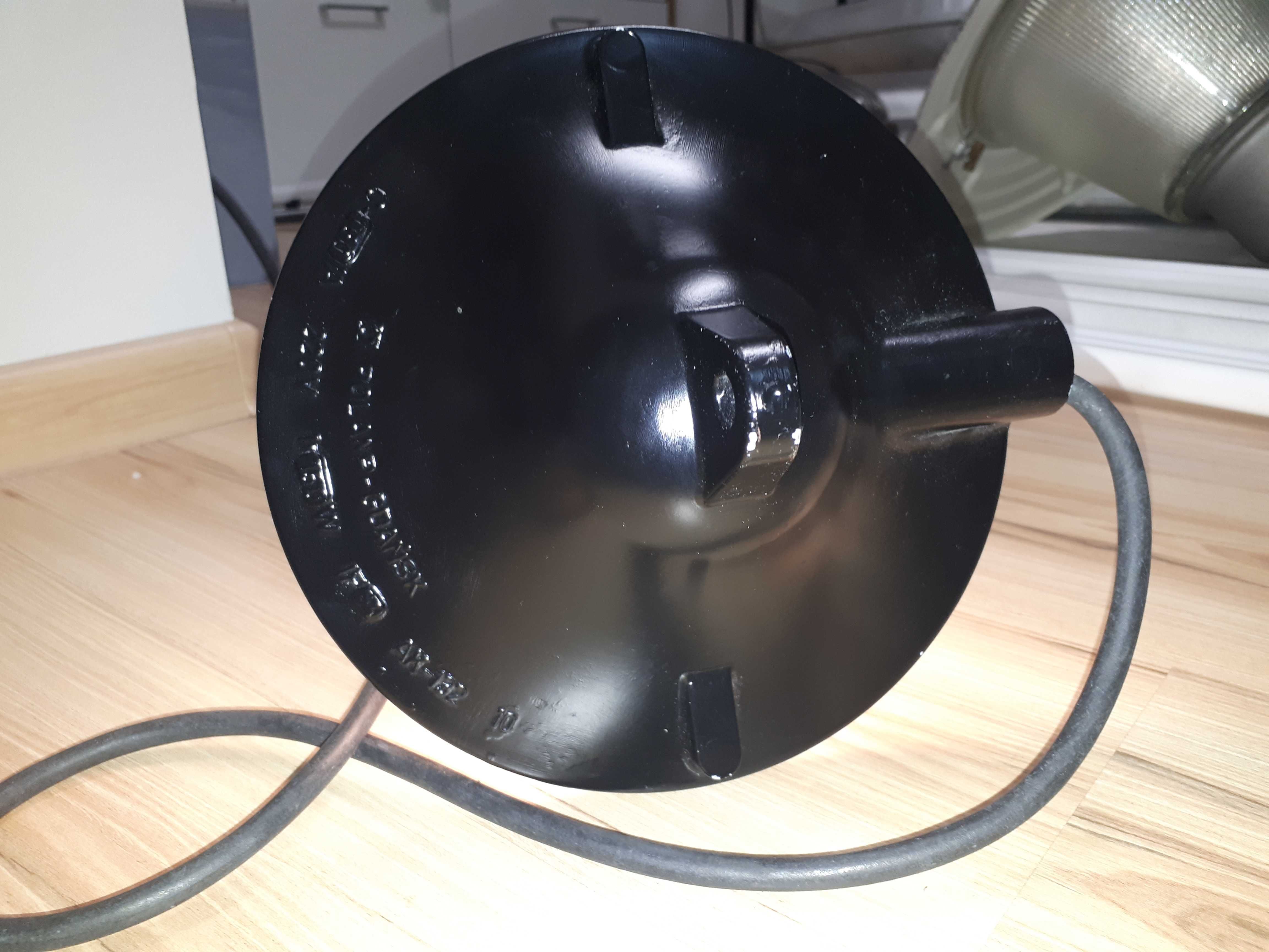 Piękna Lampa Oprawa Przemysłowa Loft PRL Po Renowacji