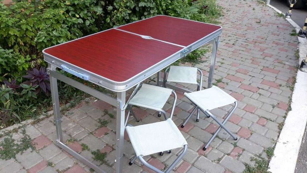 Розкладний ПОСИЛЕНИЙ стіл для природи відпочинку стол для пикника