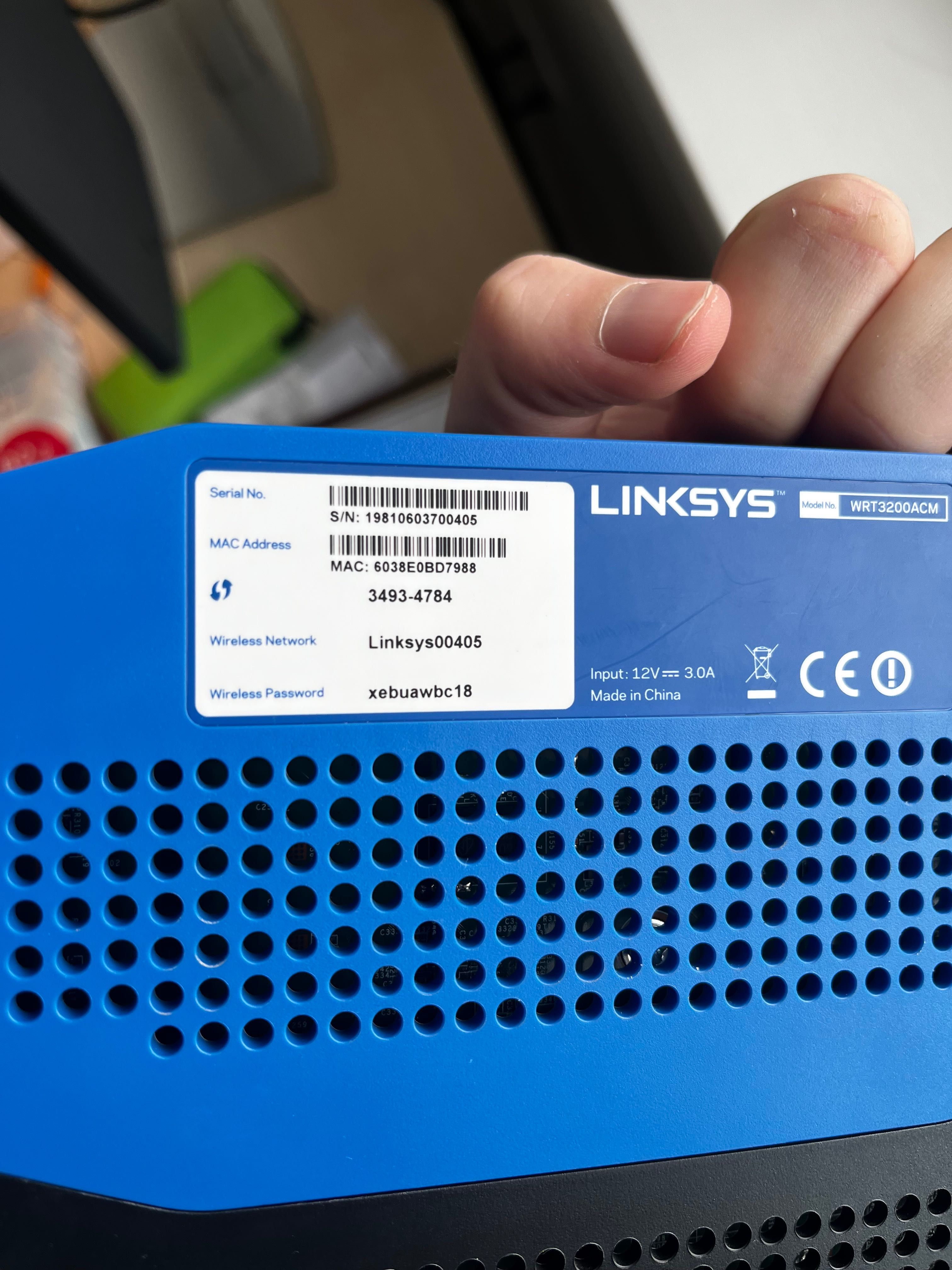 Маршрутизатор linksys WRT3200ACM