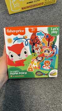 Гра-шнурівка Fisher Price Пори року