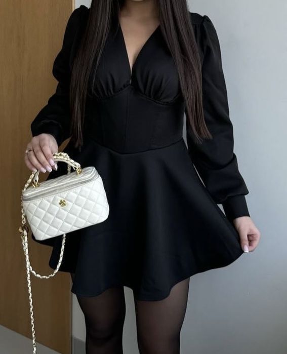 Плаття комбінезон з імітацією корсету