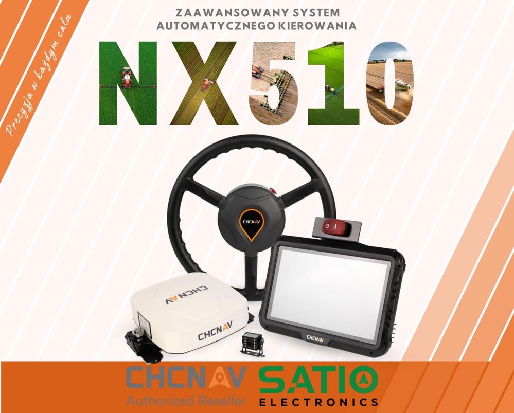 Nawigacja NX510 SE CHCNav RTK ISOBUS | Trimble | TopCon | FJDynamics