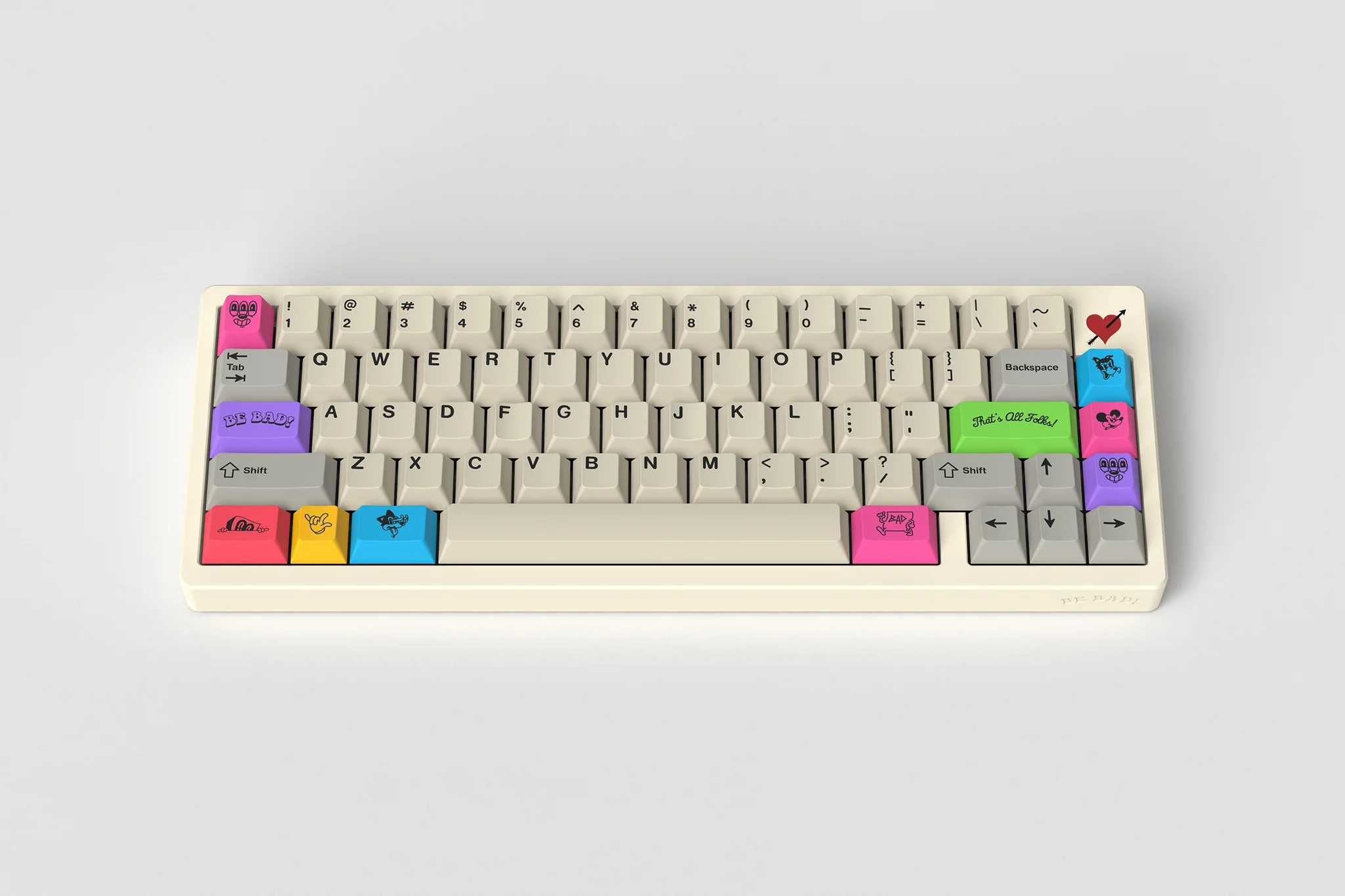Кастомна механічна клавіатура в зборі SWAGKEYS Eave65 GMK Rubrehose