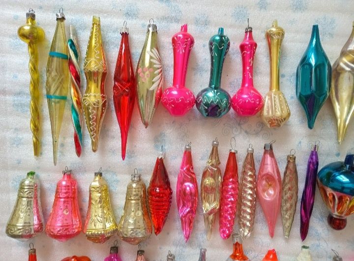 Елочные игрушки СССР