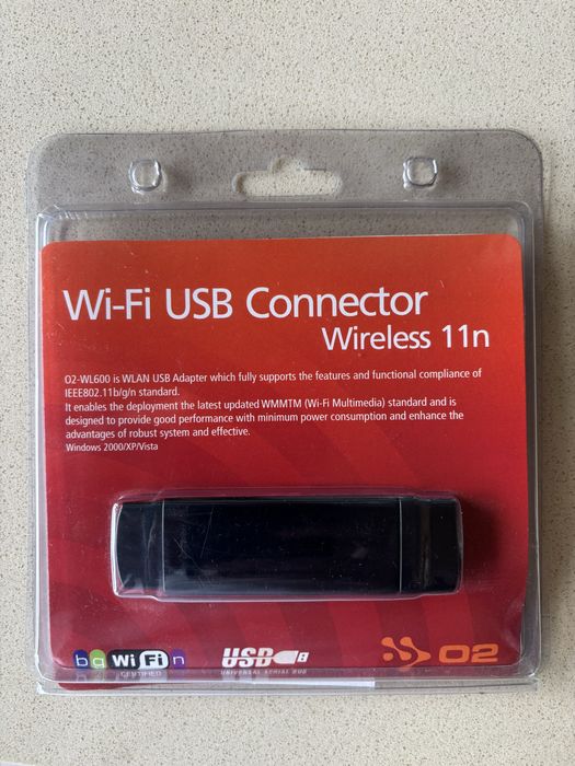 Adaptador O2-WL600 / Wi-Fi USB Connector Wireless 11n NOVO