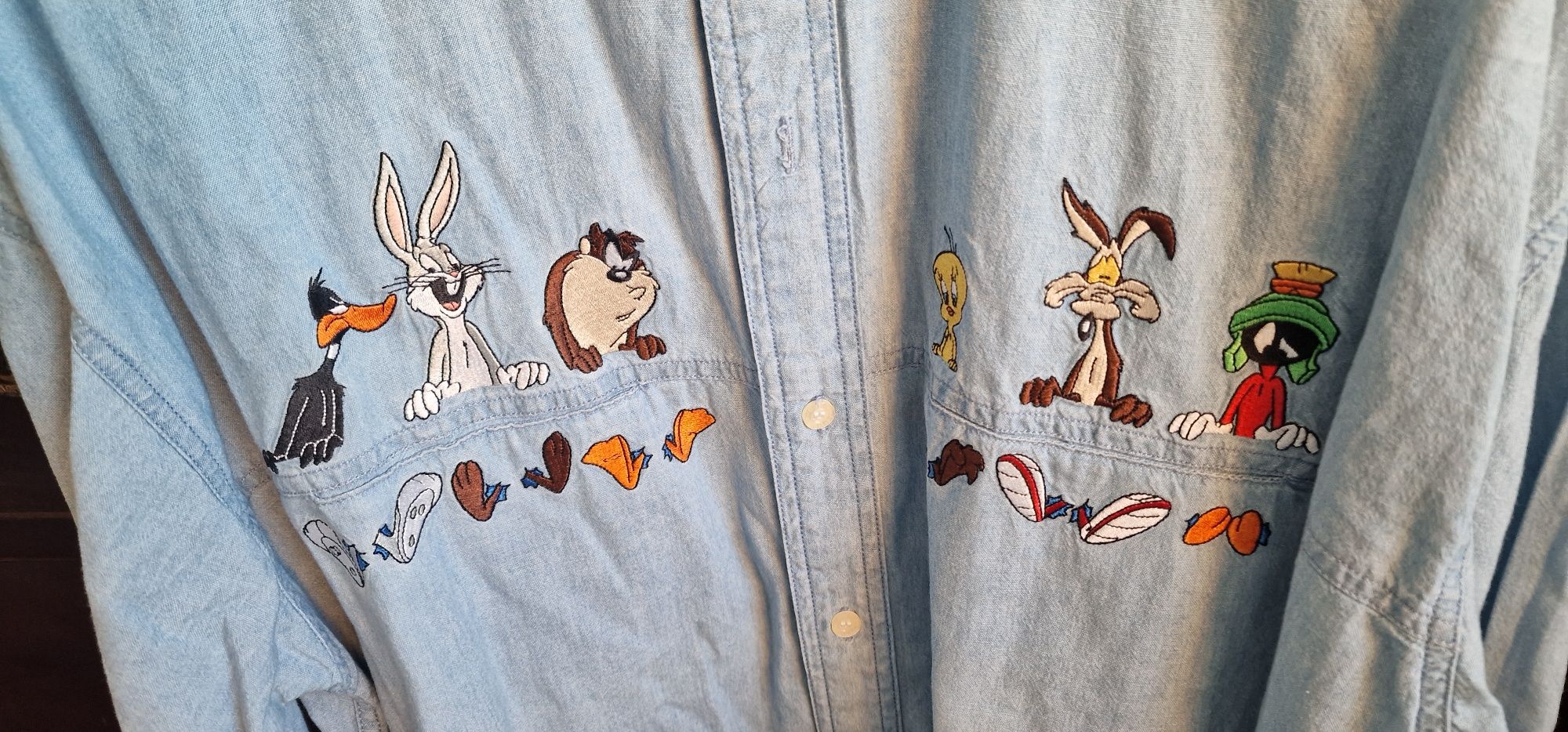 Camisa ganga bordada