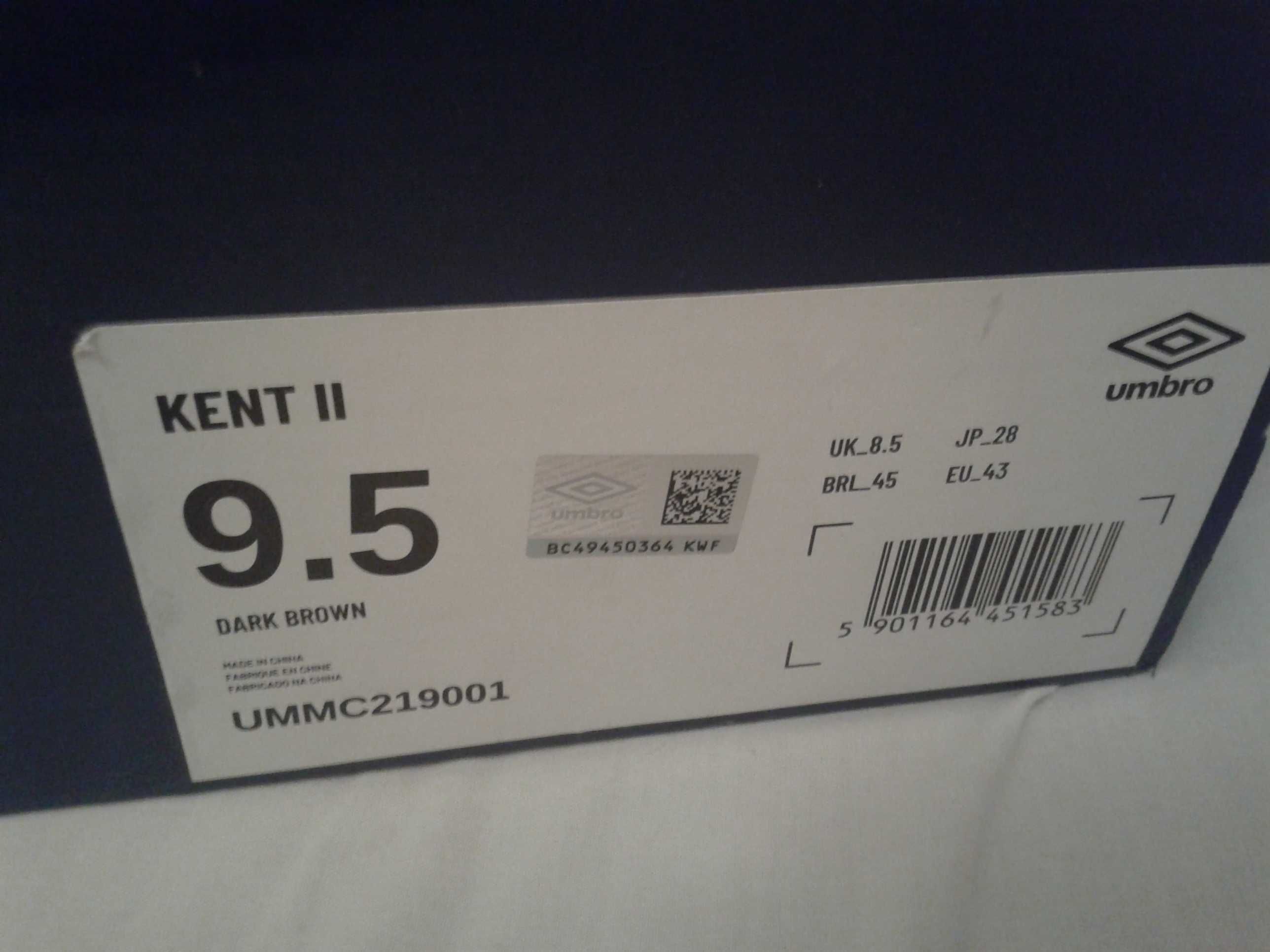 NOWE Buty bardzo ładne UMBRO Kent II rozmiar 41,5 wkładka 27 cm