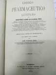 Livro Código Pharmaceutico de 1876