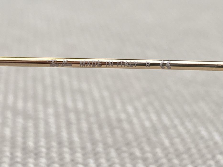 Окуляри RayBan Gold Aviators