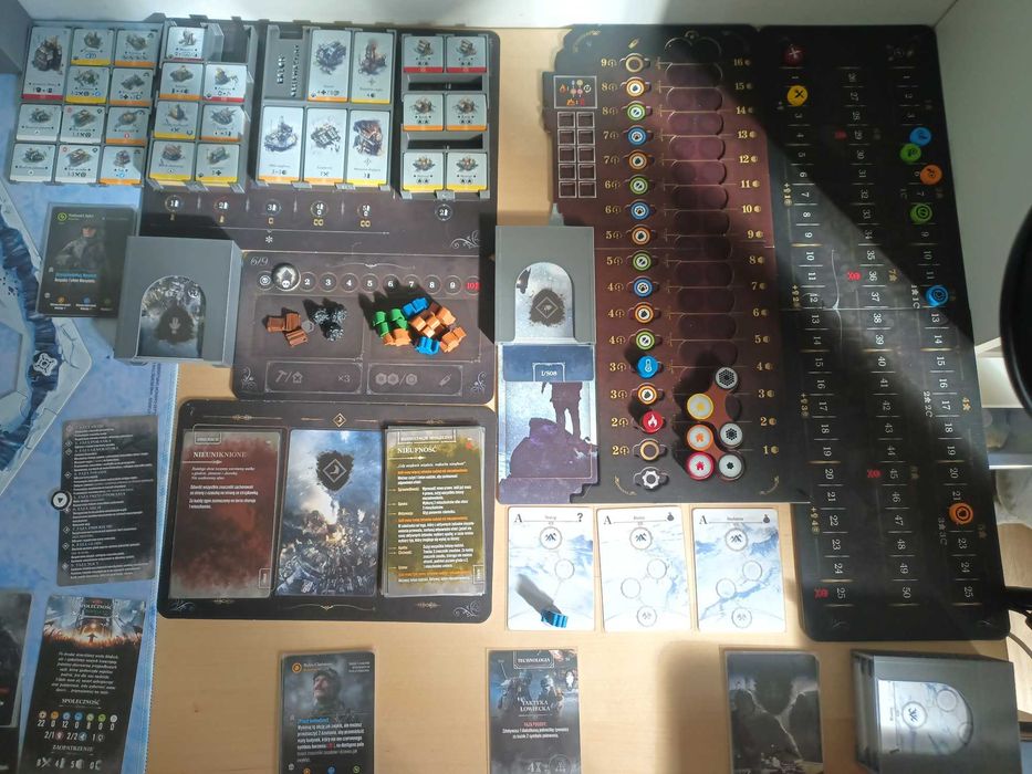 Frostpunk gra planszowa, kickstarter gamer all in pledge