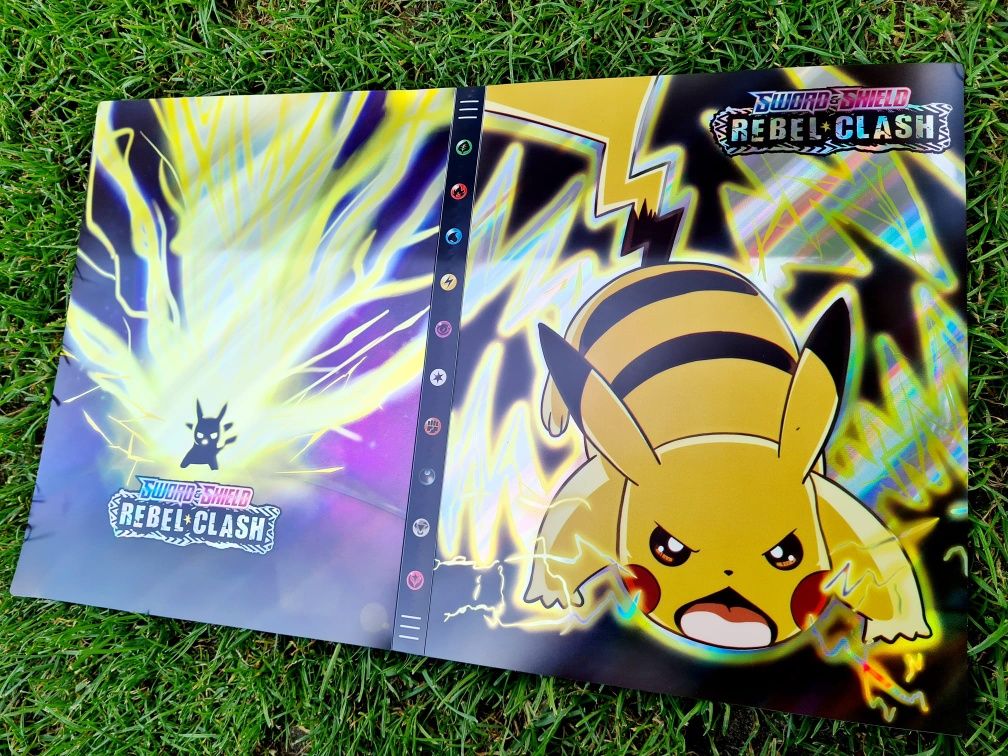 Nowy super album na karty Pokemon Pikachu A4 - zabawki