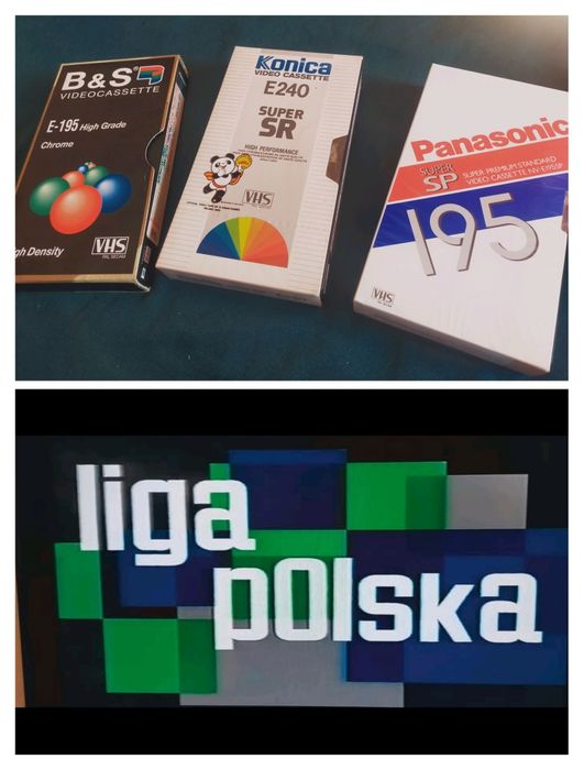 VHS-mecze piłkarskie-sport