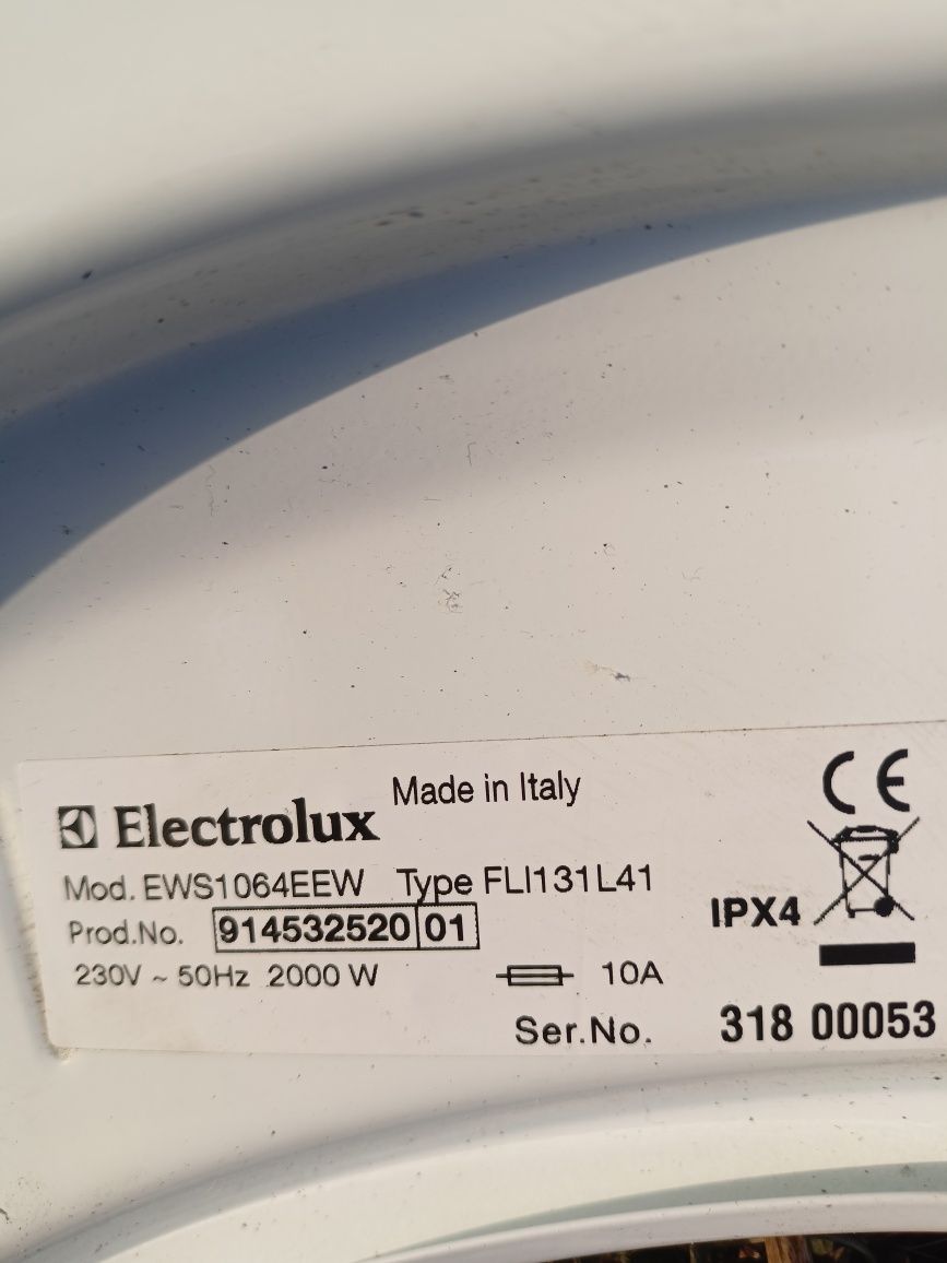 Grzałka do pralki Electrolux