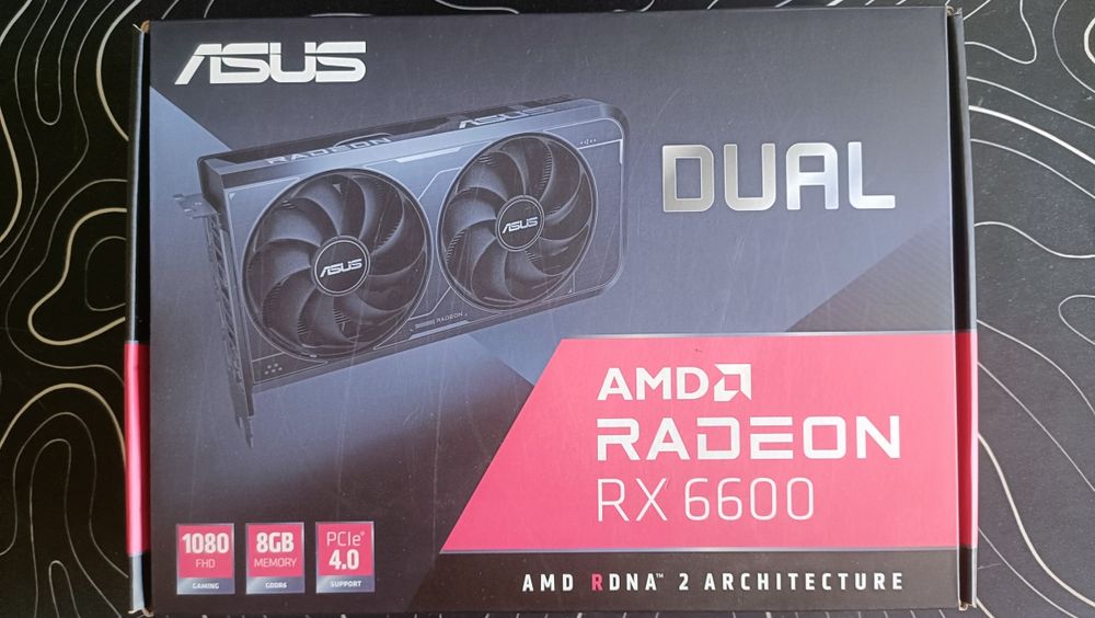 Rx 6600 dual asus