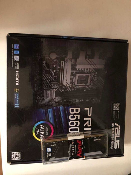 Комплект i5-11400F + Asus Prime B560M-A +DDR4 32GB|гарантія до 11.2025